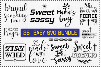 Baby SVG Bundle. Vol 3