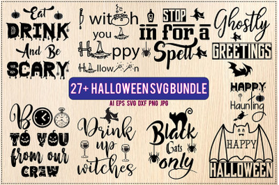 Halloween SVG Design Bundle, Vol 4