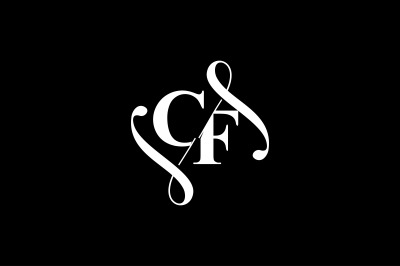 CF Monogram logo Design V6