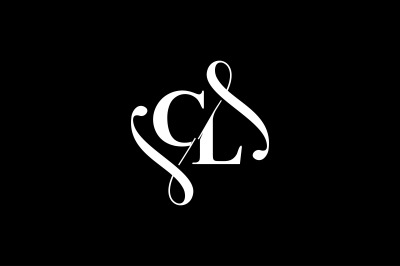 CL Monogram logo Design V6