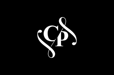 CP Monogram logo Design V6