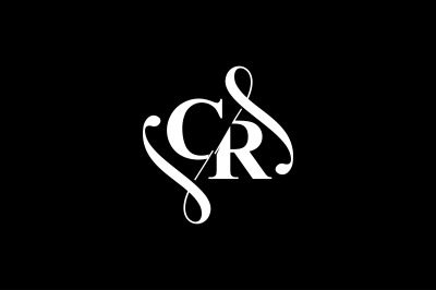 CR Monogram logo Design V6