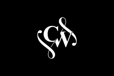 CW Monogram logo Design V6