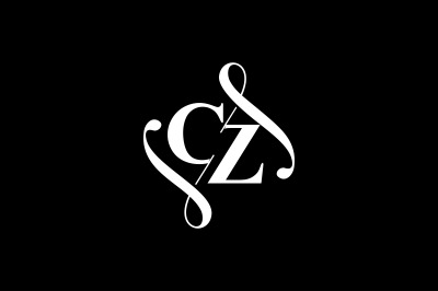 CZ Monogram logo Design V6