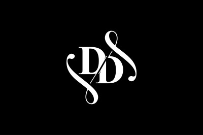 DD Monogram logo Design V6