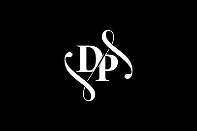 DP Monogram logo Design V6