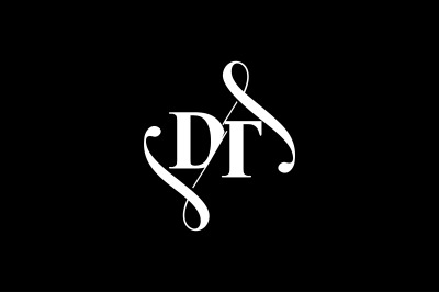 DT Monogram logo Design V6