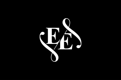 EE Monogram logo Design V6