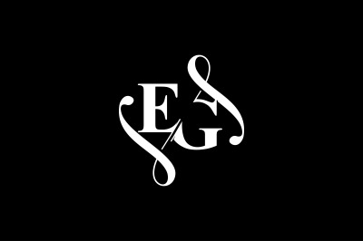 EG Monogram logo Design V6