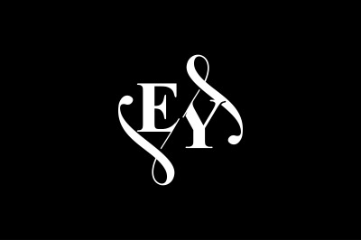 EY Monogram logo Design V6