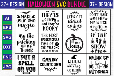 Halloween SVG Design Bundle, Vol 5