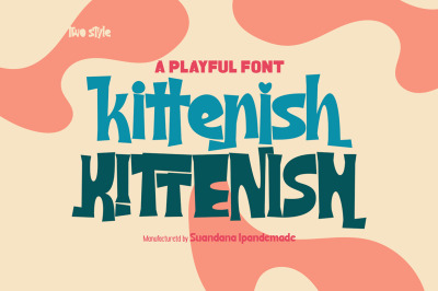 Kittenish - Playful Font