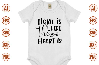 Home is Where the Heart is svg