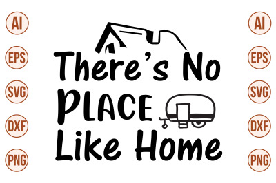 Theres No Place Like Home svg cut file