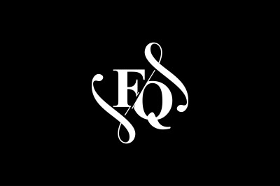 FQ Monogram logo Design V6