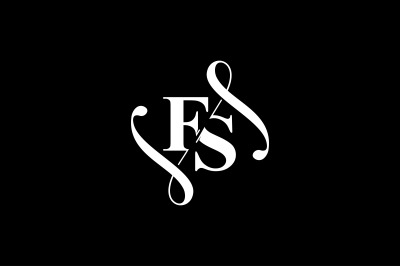 FS Monogram logo Design V6