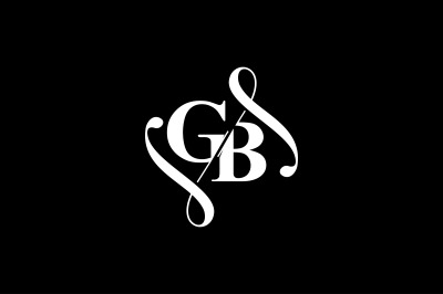 GB Monogram logo Design V6