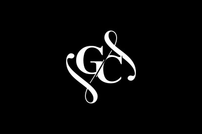 GC Monogram logo Design V6