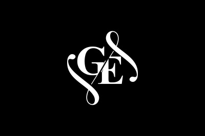 GE Monogram logo Design V6