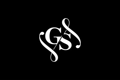 GS Monogram logo Design V6