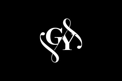 GY Monogram logo Design V6