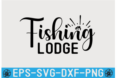 Fishing SVG Quotes Design Template