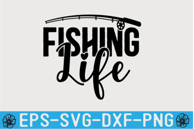 Fishing SVG Quotes Design Template