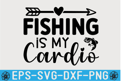 Fishing SVG Quotes Design Template