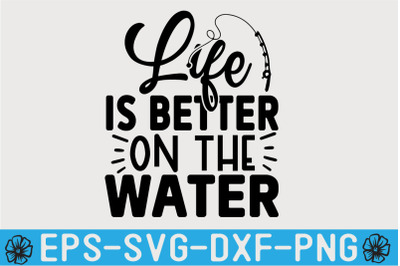 Fishing SVG Quotes Design Template