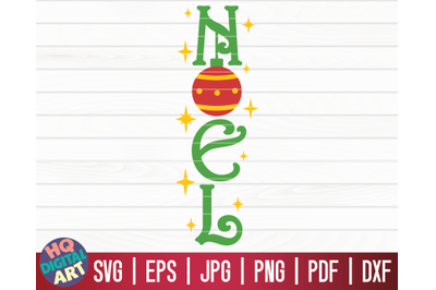 Noel SVG | Christmas Porch Sign SVG