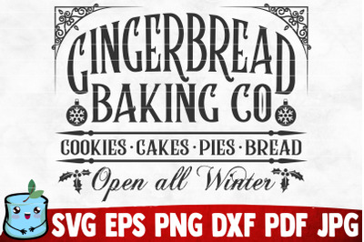 Gingerbread Baking Co Cookies Cakes Pies Bread