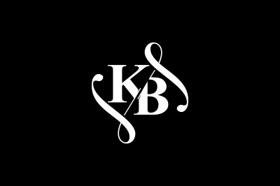 KB Monogram logo Design V6