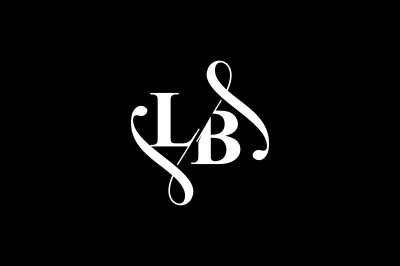 LB Monogram logo Design V6