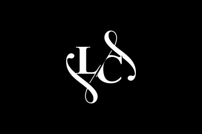 LC Monogram logo Design V6