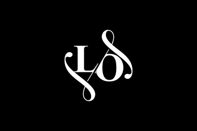 LO Monogram logo Design V6