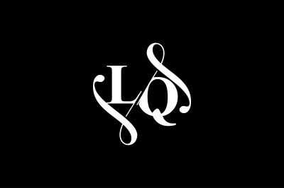 LQ Monogram logo Design V6