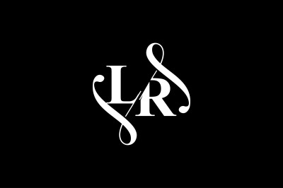 LR Monogram logo Design V6