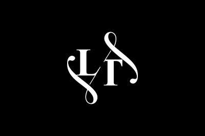 LT Monogram logo Design V6