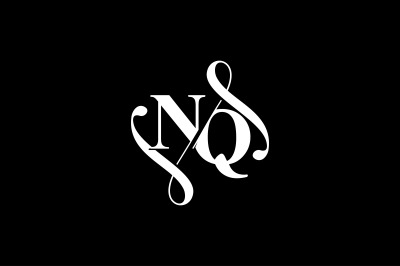 NQ Monogram logo Design V6