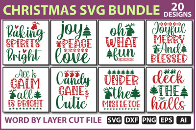 Christmas SVG Bundle vol.6
