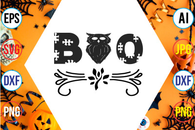 Boo SVG CUT FILE