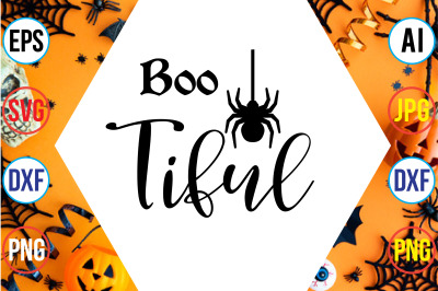 Boo Tiful 1 SVG cut file