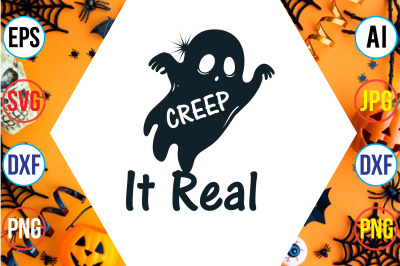 Creep It Real SVG cut file