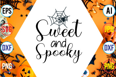 Sweet and Spooky svg cut file