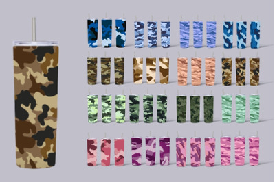 Camo Tumbler Sublimation