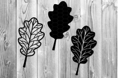 Autumn Leaves SVG Clipart Laser Cut Files Set