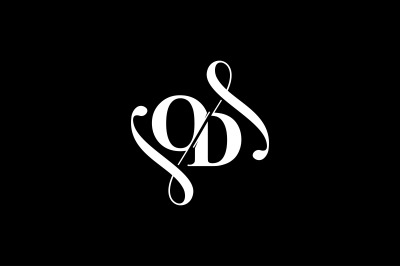 OD Monogram logo Design V6
