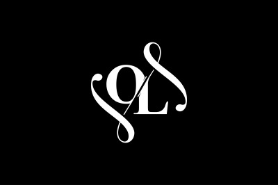 OL Monogram logo Design V6