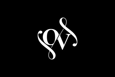 OV Monogram logo Design V6