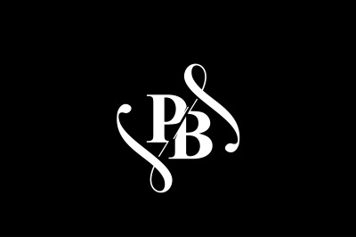 PB Monogram logo Design V6